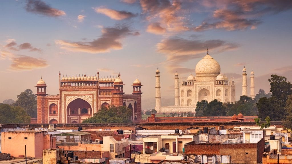 Vistas de la ciudad de Agra