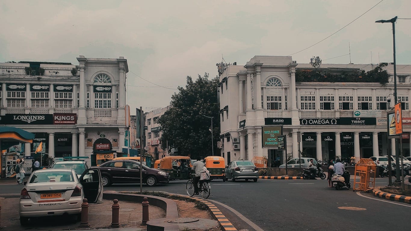 Connaught Place en Nueva Delhi