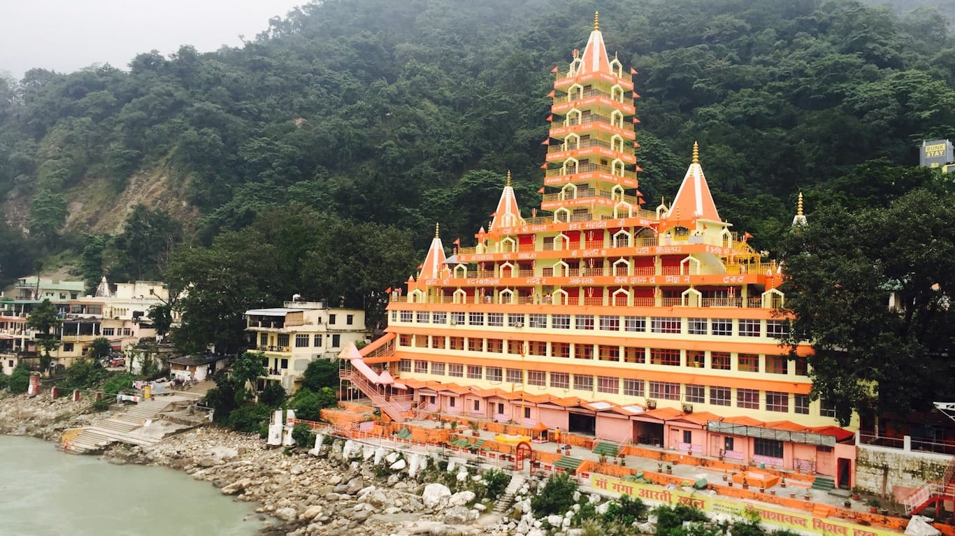 Templo en Rishikesh 