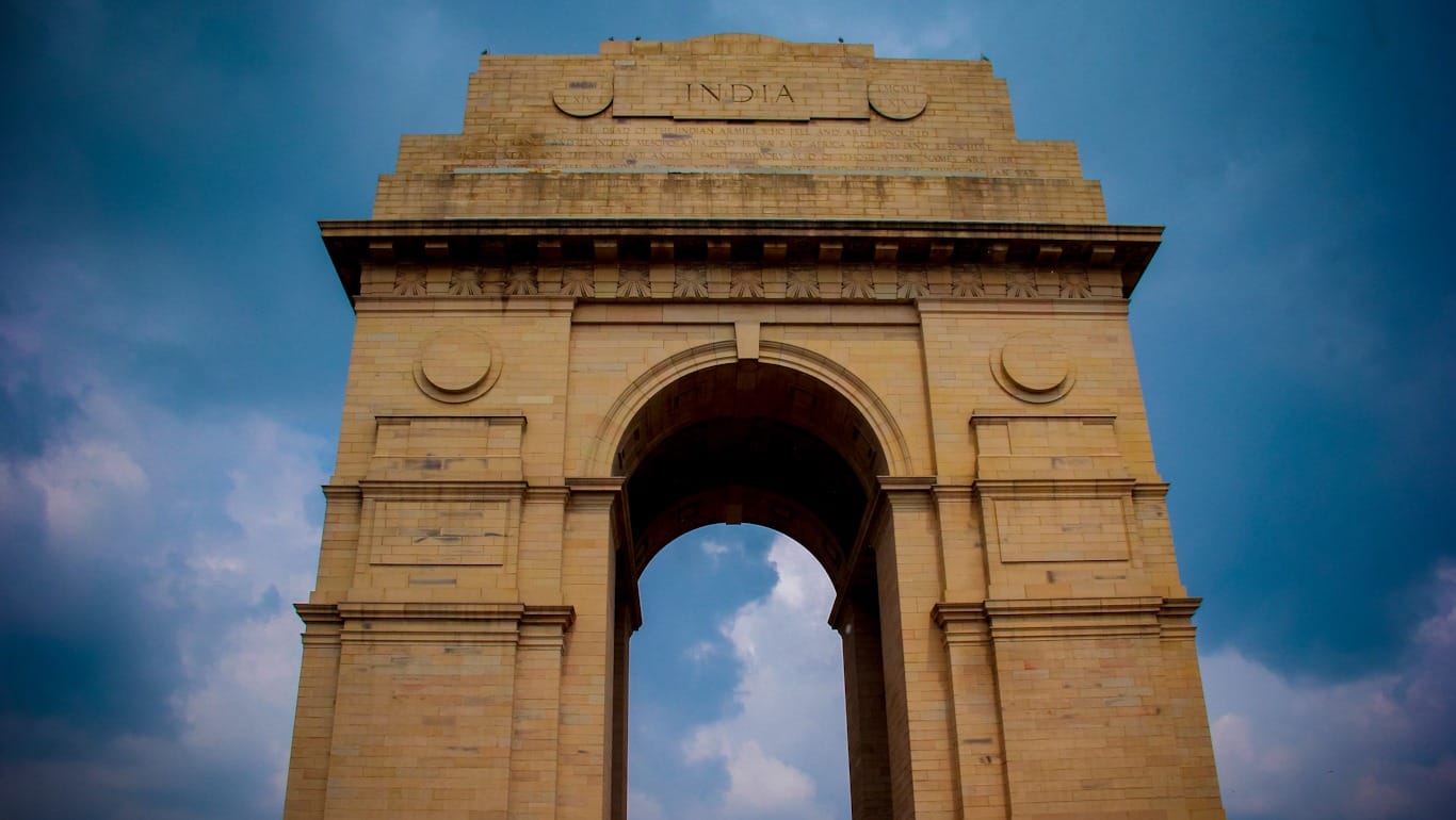 Puerta de la India en Nueva Delhi