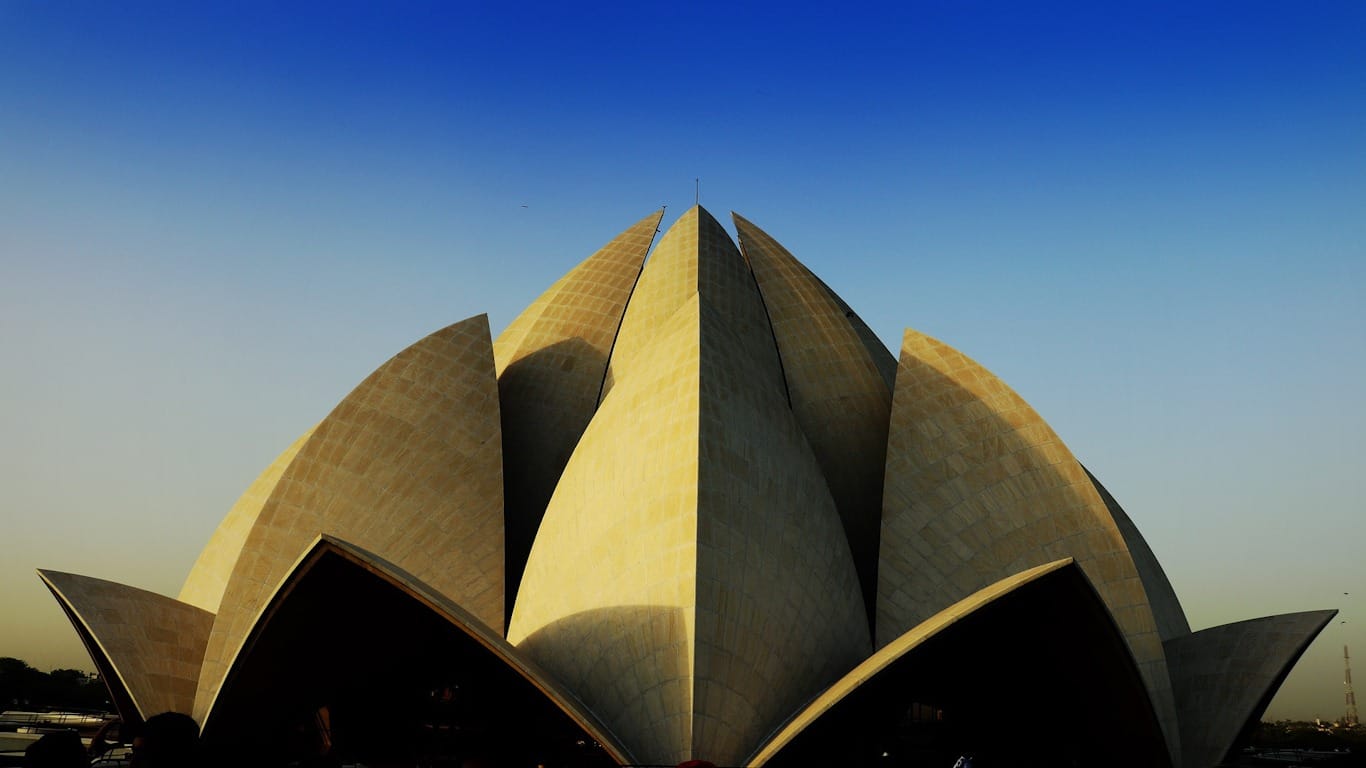 Templo de Loto en India