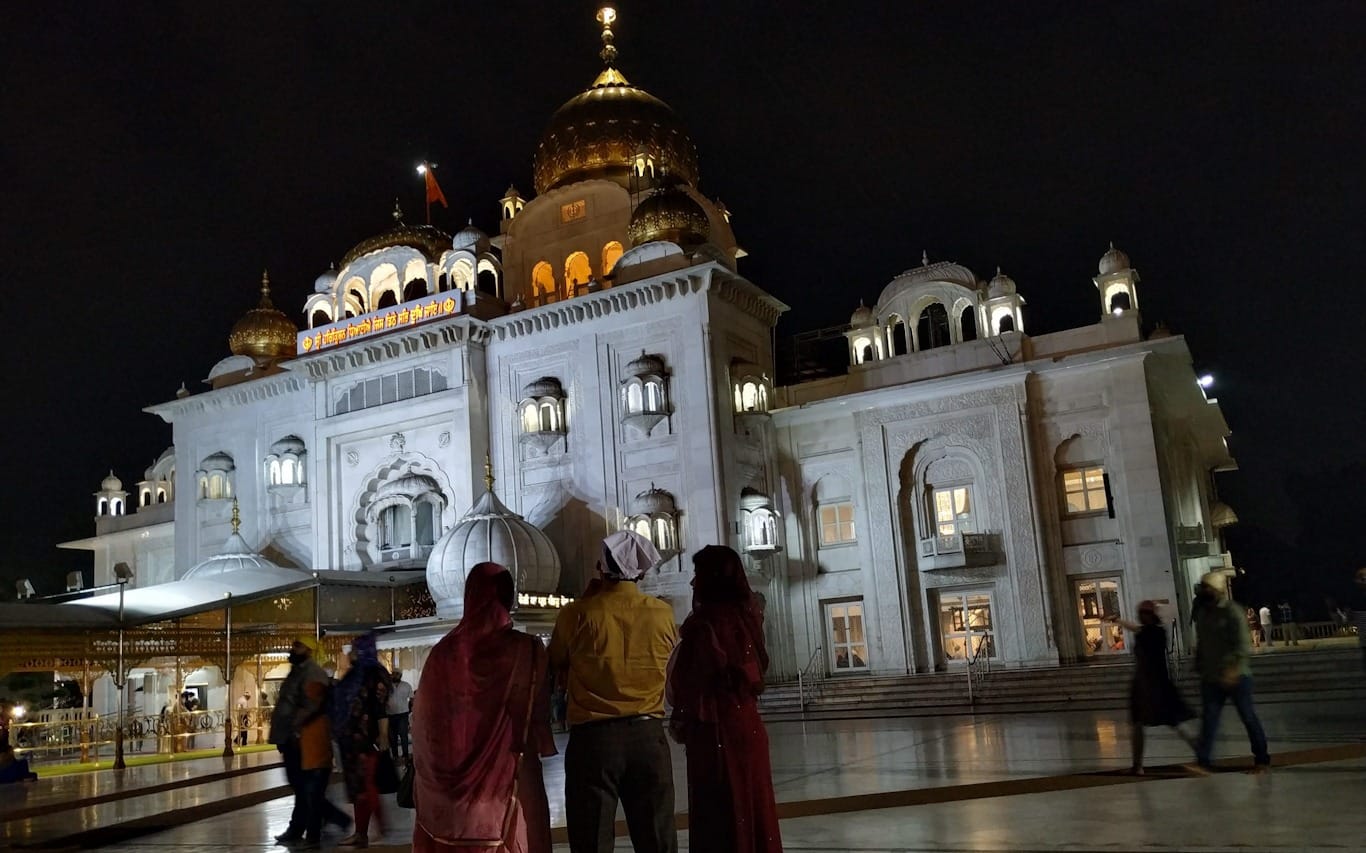 Templo Sikh en Nueva Delhi