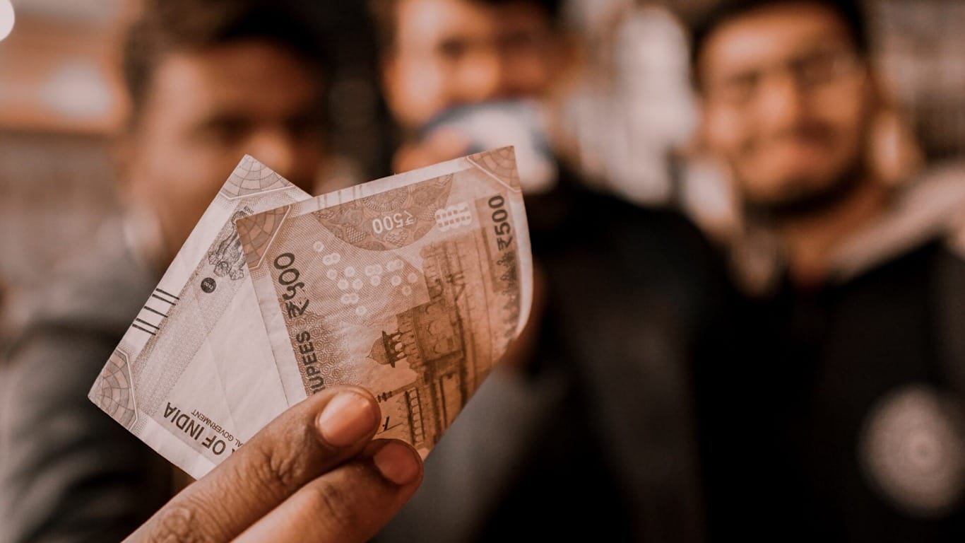 Timos de dinero en la India