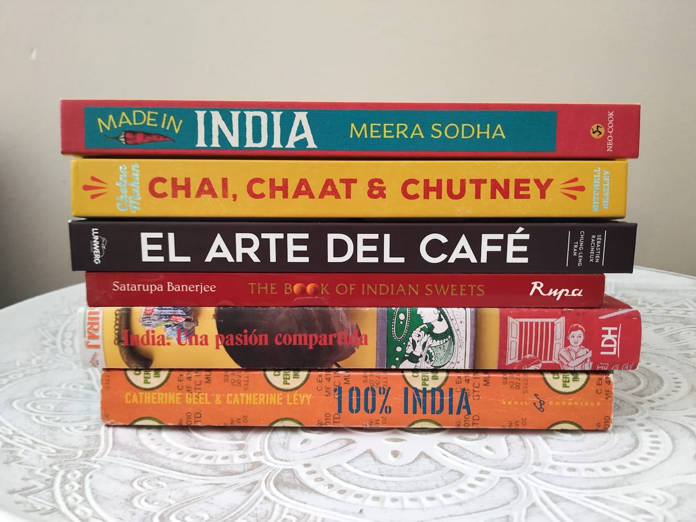 Libros de cocina india