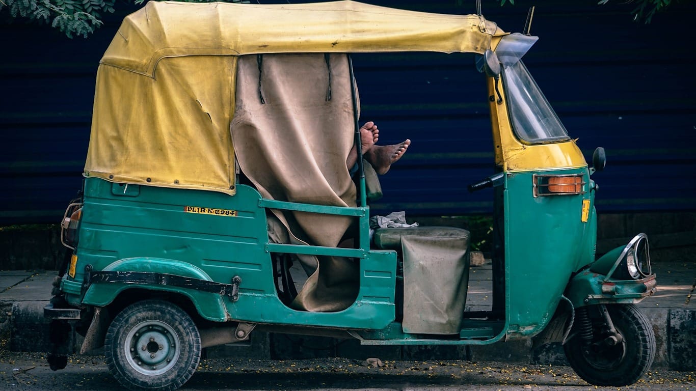 Tuk tuk India