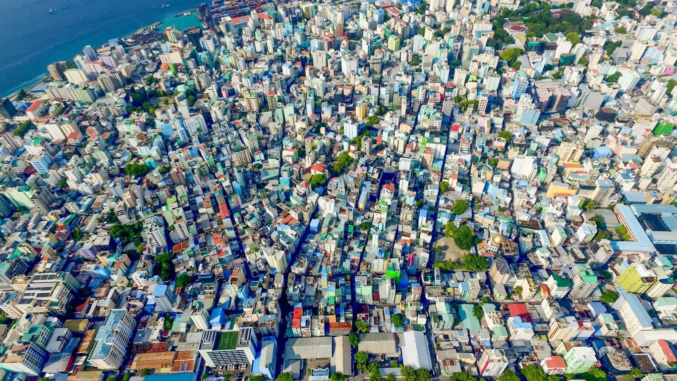 Malé, la capital de las islas Maldivas