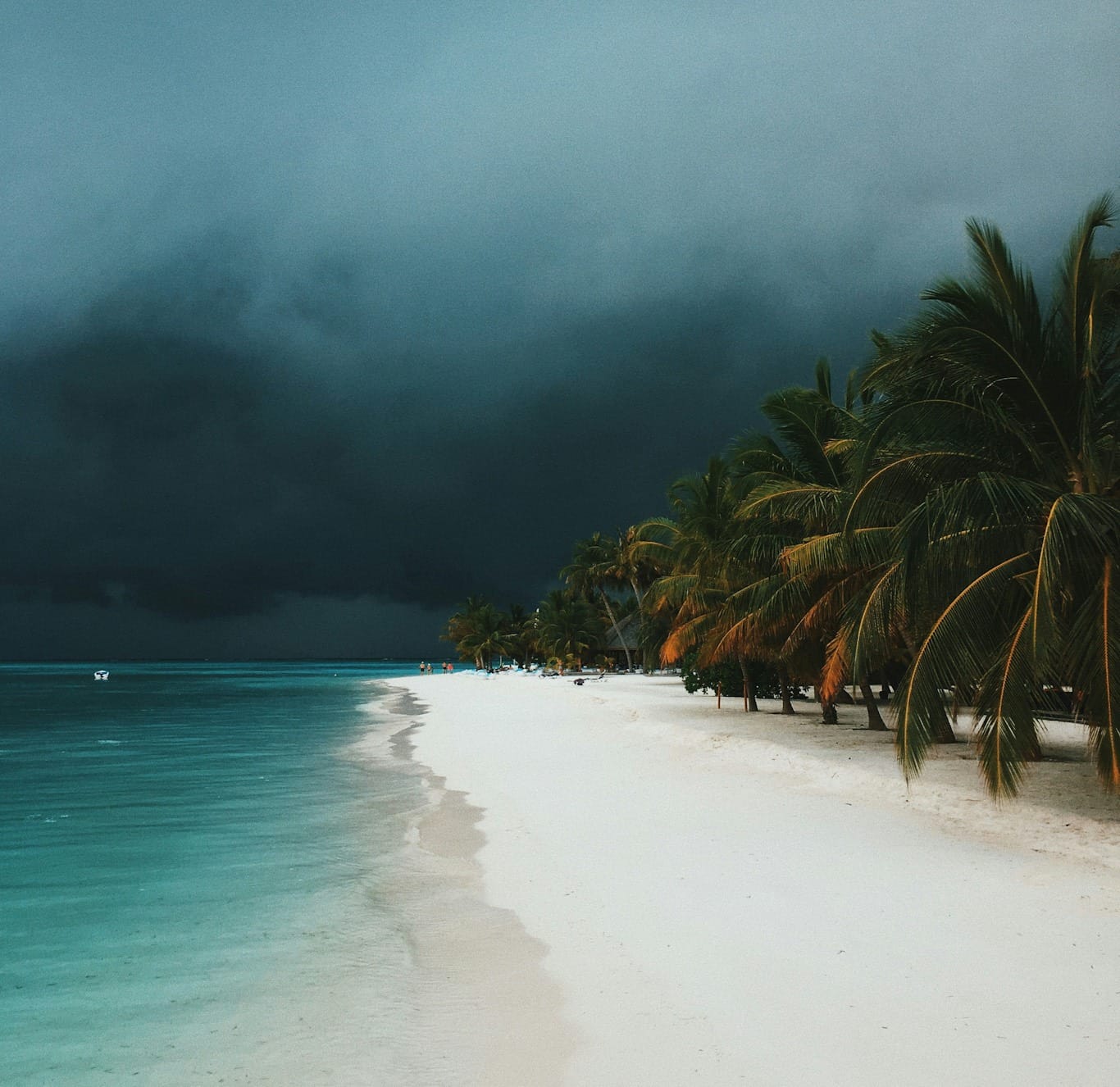 Monzón en las islas Maldivas