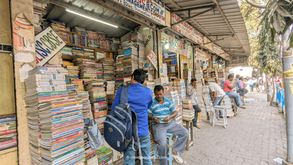 Mercado de los libros en College Street, Kolkata