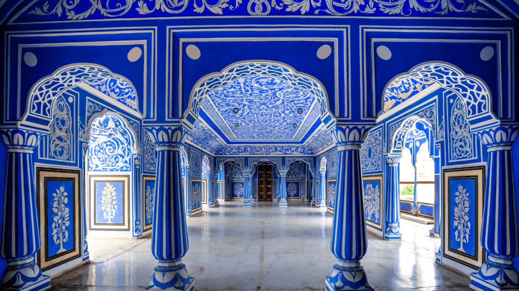 Palacio de Jaipur en Rajastán