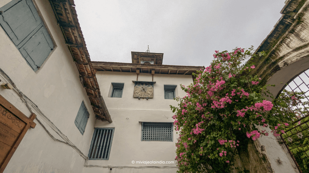 La sinagoga en el barrio judío de Kochi o Cochin