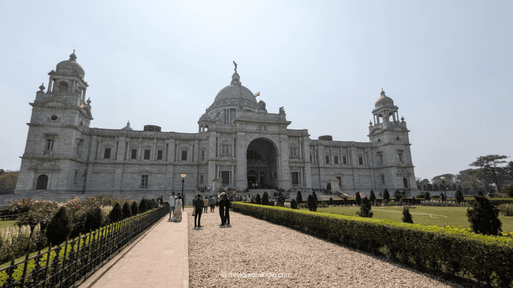 Victoria Memorial en Kolkata (Calcuta)